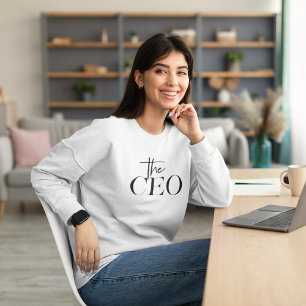 Modern minimal CEO Black T Shirt