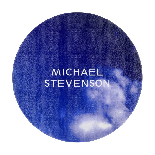 Modern minimal Chic med Blå himmel-unika (Framsidan)