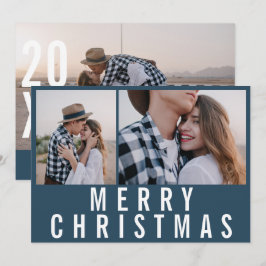 Modern, minimal christmas för snyggt av multifoto-