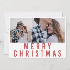 Modern, minimal christmas för snyggt av multifoto-
