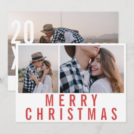 Modern, minimal christmas för snyggt av multifoto-