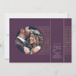 Modern minimal delikat Spara datumfoto Datumet