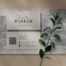 Modern minimal elegant beige enkel typografi