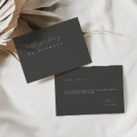 Modern minimal Elegant Bridesmaid Frieri kort<br><div class="desc">Utformningen har ett handskrivet teckensnitt och modern minimalistisk design. Designad att samordna med för "SERENA" bröllopsinbjudan. Om du vill ändra information klickar du på "Anpassa". Om du vill flytta texten eller ändra storlek, teckensnitt eller färg klickar du på "Klicka för att anpassa ytterligare". Visa samlingslänken på den här sidan om...</div>
