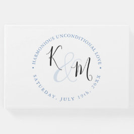 Modern minimal 🤵 Elegant enkel Bröllop Gästböcker