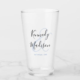 Modern minimal ✨ 💍 Elegant enkel Bröllop Glaskopp