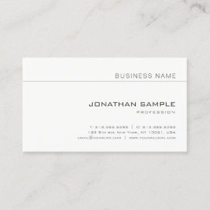 Modern minimal Elegant för Professionell - normal Visitkort