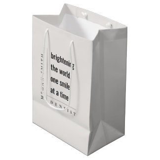 Modern minimal enkel, fet dentist-gåva