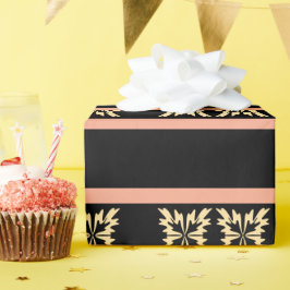 Modern Minimal Fold Art Löv Presentpapper