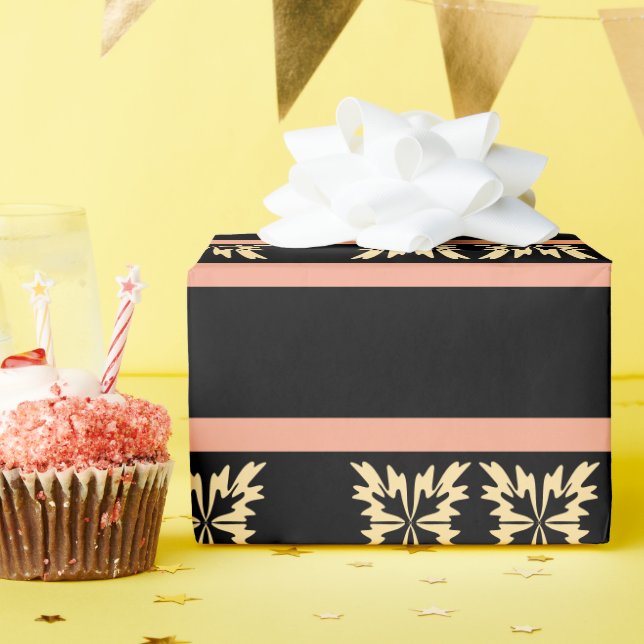 Modern Minimal Fold Art Löv Presentpapper (Födelsedagsfest)