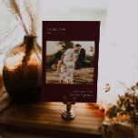 Modern minimal foto | Bordsnummer-kort Bordsnummer<br><div class="desc">Med dina egna foton - foton för tänka, barndomsbilder, relationsfoton. De här bordsnumren är ett unikt sätt att visa dina favoritfoton. Bordsnumren förbättrar utseendet på matbordet och sätter den avslutande beröringen på din speciella dag. Skriv ut personlig på namn eller siffror på borden. Lägg till anpassningsbarnas ordalydelse i den här...</div>