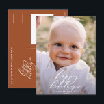 Modern minimal fotot jul elegant semester helg vykort<br><div class="desc">Modern minimal lövverk glada högtider skript jul julkort. Handmålad eukalyptus,  minimalt lövverk och modern rustik flätad krans ger detta julkort en lyxig känsla. I klassiska gröna,  bruna och gråa nyanser.</div>