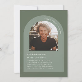 Modern, minimal geometrisk bild av grönten för boh