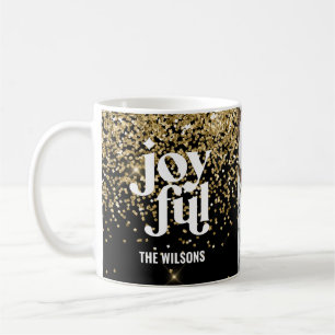 Modern minimal glatt typografi-helgdag kaffemugg