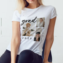 Modern minimal Grad-skript, tre foto Studenten