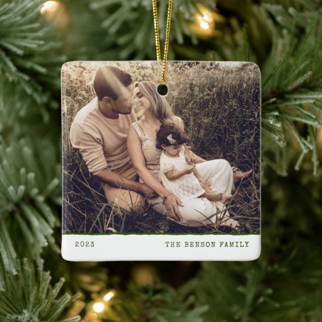 Modern minimal Grönt-Helgdag keramisk prydnadsföre Julgransprydnad Keramik (Träd)