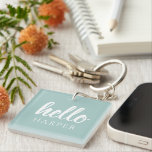 Modern minimal Grönt och vit Hej och du Namn<br><div class="desc">Modern minimal Grönt och vit Hej och du Namn</div>