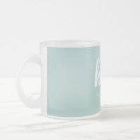 Modern minimal Grönt och vit Hej och du Namn