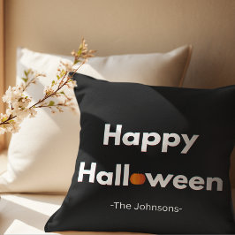 Modern minimal Halloween - Personlig Kudde