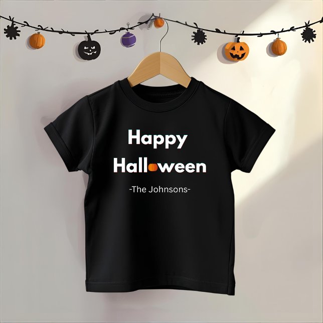 Modern minimal Halloween - Personlig T Shirt (Skapare uppladdad)