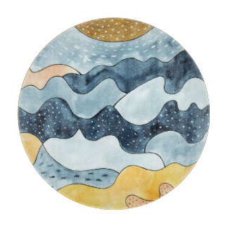 Modern minimal illustration av Golden Sol