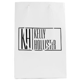 Modern minimal Initialer & Namn-Logotyp