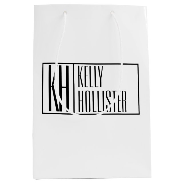 Modern minimal Initialer & Namn-Logotyp (Framsidan)