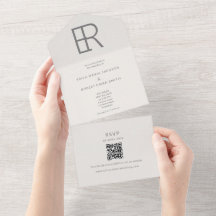 Modern Minimal Interlocking Monogramm