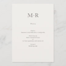 Modern Minimal Intimate Wedding