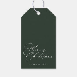 Modern Minimal Jul Holiday | Presentkort Presentetikett