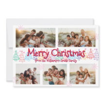 Modern minimal jul, Whimsical Doodle 5 Photo