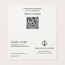 Modern Minimal Juridisk Fastighetsexpert