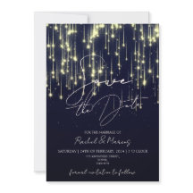 Modern minimal kalligrafi Bröllop spara datum