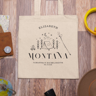 Modern minimal kampanj Bachelorette Tygkasse