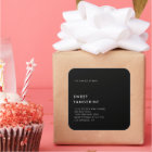 Modern minimal kosmetikaetikett för förpackningslj