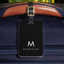 Modern Minimal Monogram Anpassad