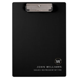 Modern minimal monogram över Professionellen för f