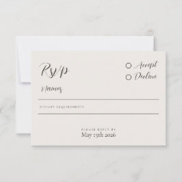 Modern minimal OSA kort av Neutralt-calligrafi
