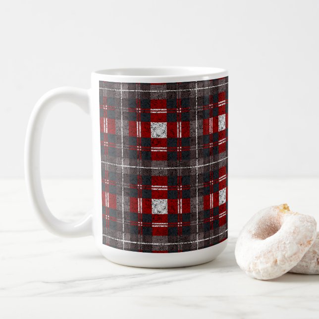 Modern Minimal Pattern Kaffemugg (Med munk)