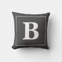 Modern Minimal Personlig Monogram Ram