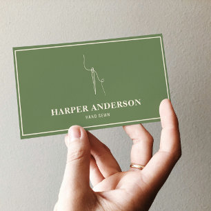 Modern minimal Professionell för handhavande av G Visitkort