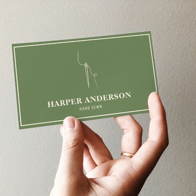 Modern minimal Professionell för handhavande av Gr Visitkort (Skapare uppladdad)
