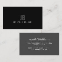 Modern minimal Professionell för monogramLogotyp