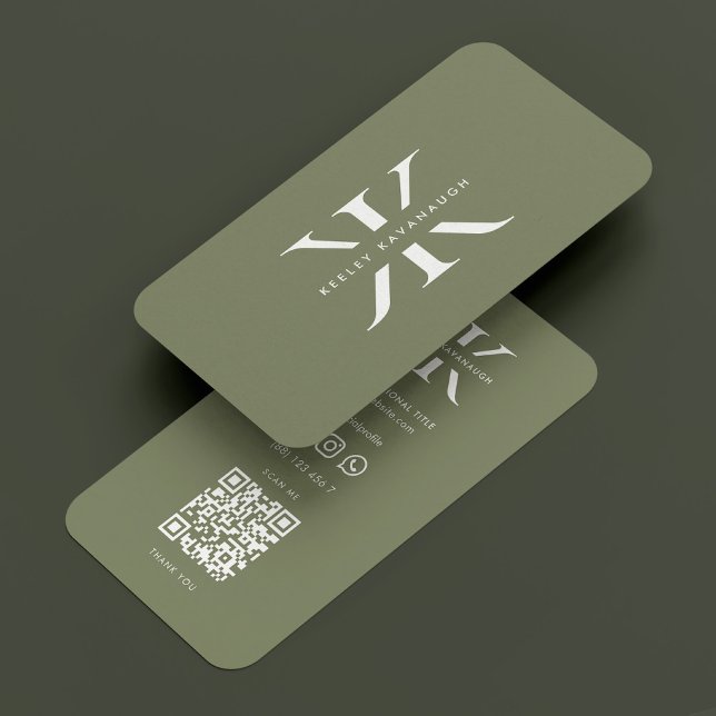 Modern Minimal Professionell Monogram Logotyp K Sa Visitkort (Modern Minimal Professional Monogram Logo K Sage Business Card
☆★
☆★
☆★
☆★
☆★
(35664)
 | 
)