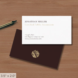 Modern minimal Professionell Visitkort