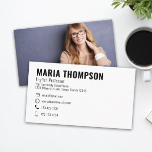 Modern minimal Snyggt för  av Elegant - Chic - enk Visitkort
