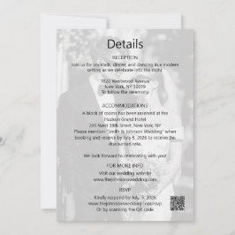 Modern Minimal Spara datum-kort Detaljerad version Datumet