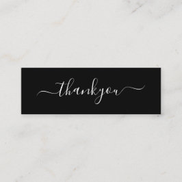 Modern minimal Tack för företag för orderinfogning