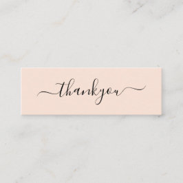 Modern minimal Tack för företag för orderinfogning