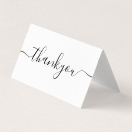 Modern minimal Tack för företag för orderinfogning Visitkort